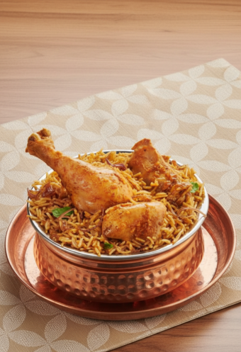 Hyderabadi Chicken Biryani